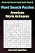 Word Search Puzzles: Americ...