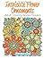 Intricate Flower Ornaments: Adult Coloring Books Flowers