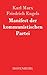 Manifest der kommunistischen Partei (German Edition)