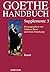Goethe-Handbuch Supplemente...