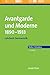Avantgarde und Moderne 1890...