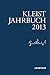 Kleist-Jahrbuch 2013