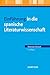 Einführung in die spanische Literaturwissenschaft by Hartmut Stenzel