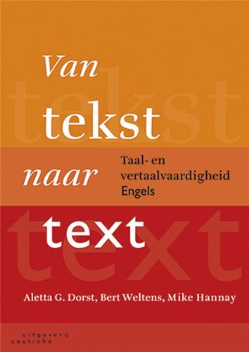 Van tekst naar text: Taal- en vertaalvaardigheid Engels (Hardcover)