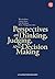 Perspectives on Thinking, Judging, and Decision Making