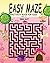 Easy Maze Activity Book For...