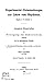 Experimental-Untersuchungen Zur Lehre Vom Rhythmus by Kurt Koffka