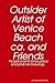 Outsider artist of Venice Beach ca, and Friends by Samuel Brantley