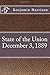 State of the Union December 3, 1889