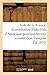 Vote de la France. Constitution Des États-Unis d'Amérique Pou... by C.P. .