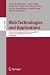 Web Technologies and Applications by Atsuyuki Morishima