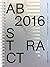 Abstract 2016