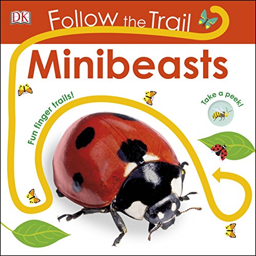 Follow The Trail Mini Beasts (Board Book)