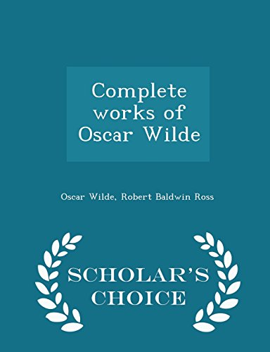Complete Works of Oscar Wilde