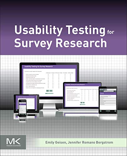 Usability Testing for Survey Research (Paperback)