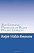 The Essential Writings of Ralph Waldo Emerson