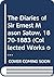 The Diaries of Sir Ernest M...