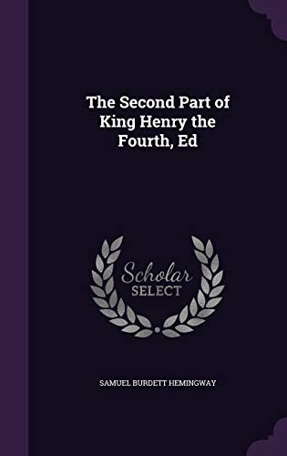The Second Part of King Henry the Fourth