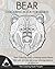 Bear Colouring Book for Adults