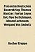 Person Im Deutschen Bauernkrieg: Thomas Muntzer, Florian Geyer, Gotz Von Berlichingen, Silvester Von Schaumberg, Joss Fritz, Johann Lachmann