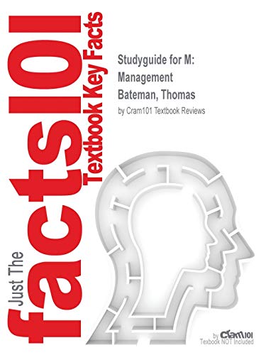 M: Management by Bateman, Thomas, ISBN 9781259137228--Study Guide (Paperback)