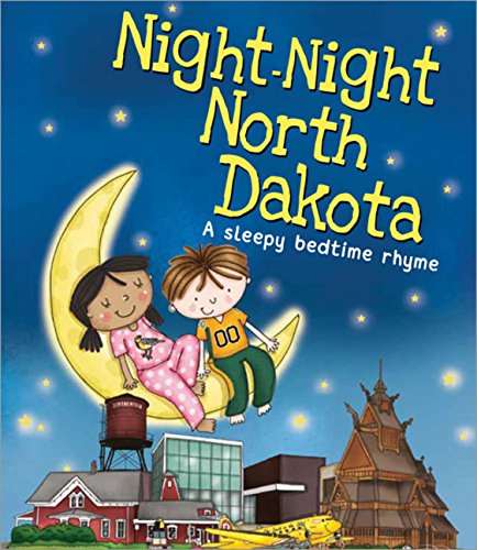 Night-Night North Dakota: A Bedtime Board Book of North Dakota Landmarks (Board Book)