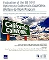 Evaluation of the Sb 1041 Reforms to California's Calworks Welfare-To-Work Program: Findings Regarding the Initial Policy Implementation and Outcomes
