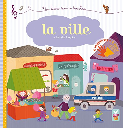 La ville - livre sonore à toucher (Hardcover)