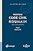 Code civil roumain by Daniela Borcan