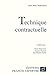 Technique contractuelle by Lefebvre