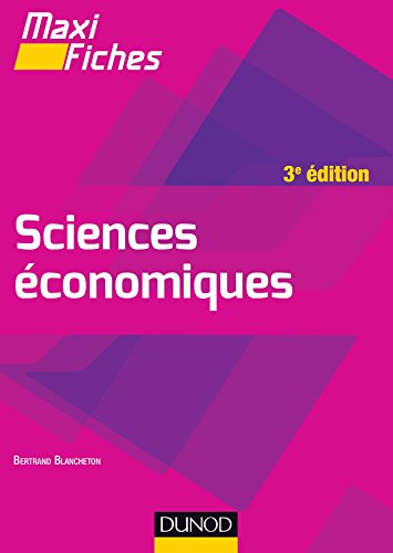 Maxi fiches de Sciences économiques - 3e éd. (Paperback)