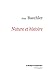 Nature et histoire