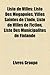Liste de Villes: Liste Des Megapoles, Villes Saintes de L'Inde, Liste de Villes de Fiction, Liste Des Municipalites de Finlande