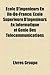 Ecole D'Ingenieurs En Ile-de-France: Ecole Superieure D'Ingenieurs En Informatique Et Genie Des Telecommunications, Ecole Nationale Superieure D'Infor
