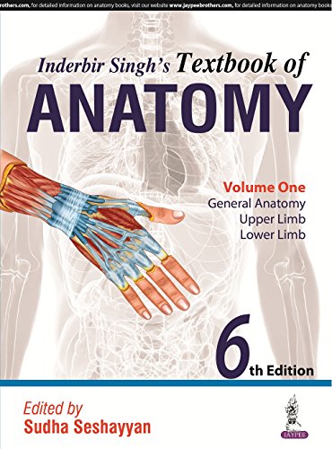Inderbir Singh's Textbook of Anatomy: General Anatomy, Upper Limb, Lower Limb (Paperback)