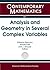 Analysis and Geometry in Several Complex Variables (Contemporary Mathematics, 681)