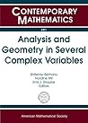 Analysis and Geometry in Several Complex Variables (Contemporary Mathematics, 681)
