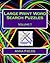 Large Print Word Search Puzzles Volume 1