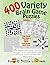 Variety Puzzle Book, 400 Puzzles, Volume 1