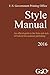 Style Manual: An Official Guide to the Form and Style of Federal Government Publishing