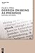 Derrida on Being as Presence: Questions and Quests