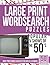 Large Print Wordsearches Puzzles Popular TV Shows of the 50s: Giant Print Word Searches for Adults & Seniors