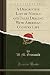 A Descriptive List of Novels and Tales Dealing With American ... by W.M. Griswold