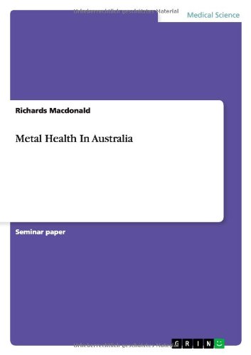 Metal Health In Australia (Paperback)