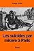 Les suicides par misère à Paris by Louis Proal
