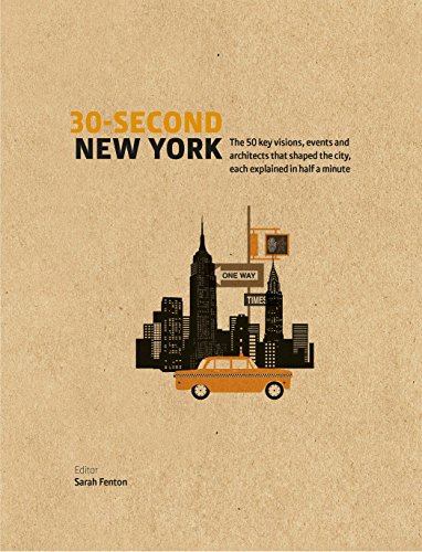 30-Second New York: The 50 key visions, events and architects that shaped the city, each explained in half a minute (Hardcover)
