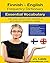 Finnish English Frequency Dictionary - Essential Vocabulary: 2500 Most Used Words & 597 Most Common Verbs