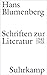 Schriften zur Literatur 1945-1958