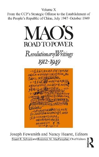 Mao's Road to Power: Revolutionary Writings: Volume X (Hardcover)