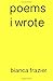 poems i wrote